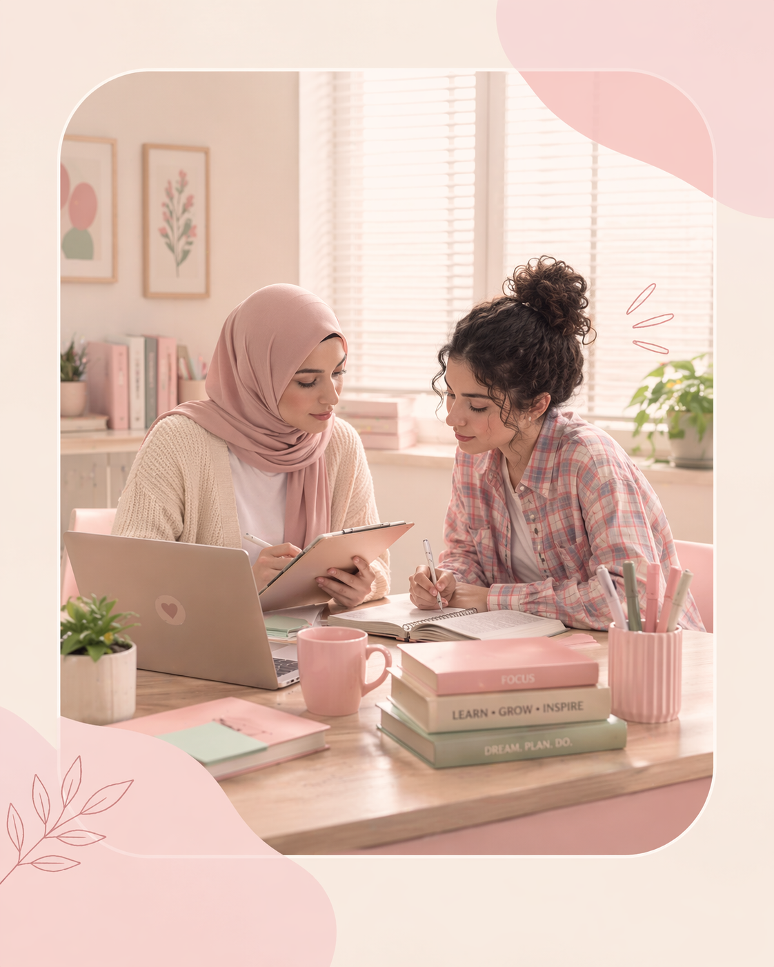 صورة تعبر عن فريق أكاديمي يعمل على إعداد محتوى علمي وتعليمي