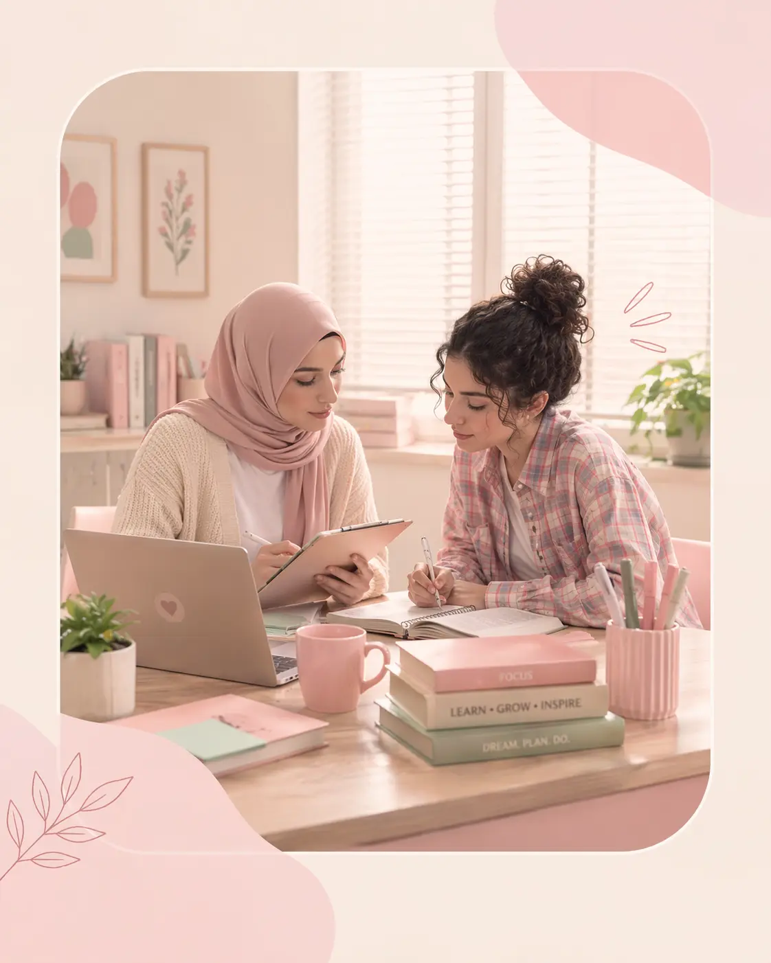 صورة تعبر عن فريق أكاديمي يعمل على إعداد محتوى علمي وتعليمي