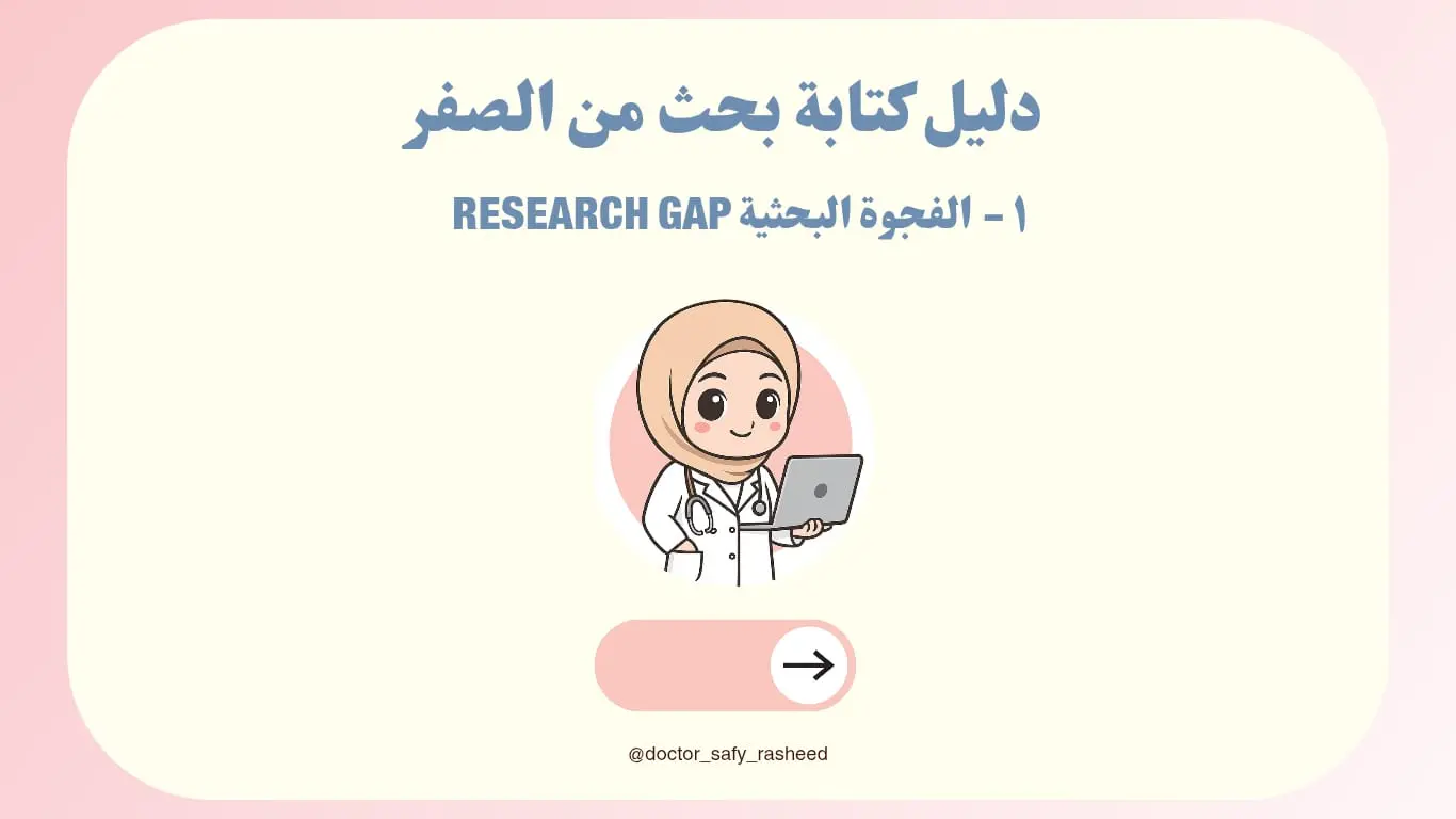 صورة توضيحية لمقال الفجوة البحثية Research Gap